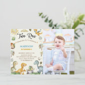 恐竜の二レックス少年 招待状 (スタンド正面)