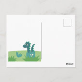 恐竜の兄弟、ディノ兄弟姉妹 ポストカード (裏面)