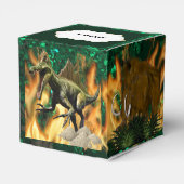 恐竜の先史時代のジャングル火炎少年の名前 フェイバーボックス (裏面サイド)