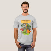 恐竜の冒険 名言 Tシャツ (正面フル)