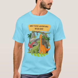 恐竜の冒険 名言 Tシャツ