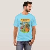 恐竜の冒険 名言 Tシャツ (正面フル)