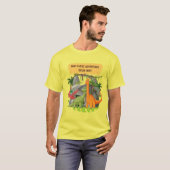 恐竜の冒険 名言 Tシャツ (正面フル)
