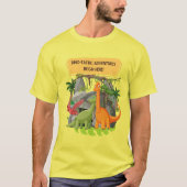 恐竜の冒険 名言 Tシャツ (正面)