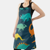 恐竜の冒険:子供の子供部屋壁紙 エプロン (インサイチュ)