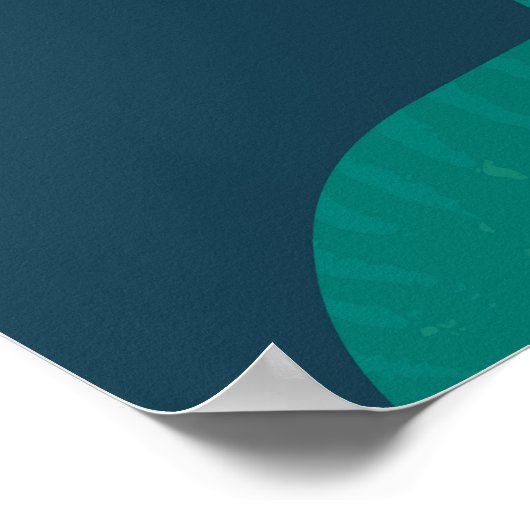 恐竜の冒険:子供の子供部屋壁紙 ポスター (角)