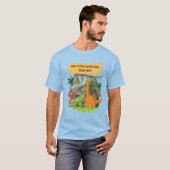 恐竜の冒険 引用 Tシャツ (正面フル)