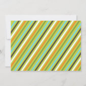 恐竜の写真の誕生日パーティーの招待 招待状 (裏面)