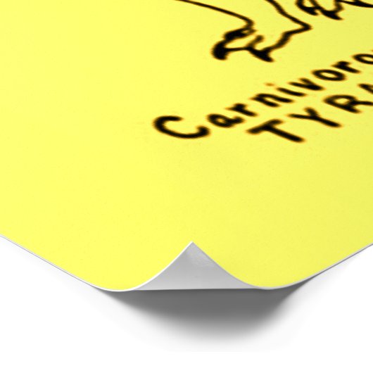 恐竜の分類 ポスター (角)