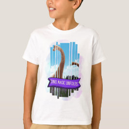 恐竜の動物引用文デザイン Tシャツ