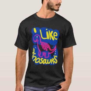 恐竜の動物王国自然家族の子供20 Tシャツ