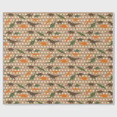 恐竜の包装紙 ラッピングペーパー (フラット)