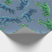 恐竜の包装紙 ラッピングペーパー (角)