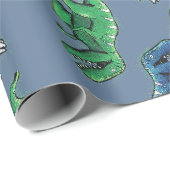 恐竜の包装紙 ラッピングペーパー (ロールコーナー)