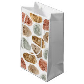 恐竜の化石キッズバースデーパーティー抱き枕 スモールペーパーバッグ (裏面アングル)