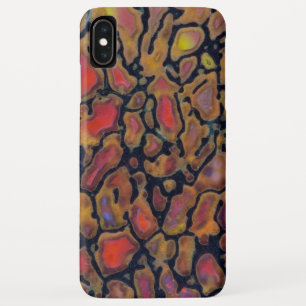 恐竜の化石模様 iPhone XS MAXケース