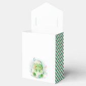 恐竜の卵かわいい水彩少年の赤ちゃんシャワー フェイバーボックス (オープン)