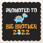 恐竜の卵孵化がビッグブラザーに昇格 ペーパーコースター (正面)