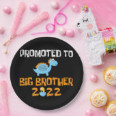 恐竜の卵孵化がビッグブラザーに昇格 ペーパープレート (パーティー)