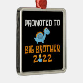 恐竜の卵孵化がビッグブラザーに昇格 メタルオーナメント (右)