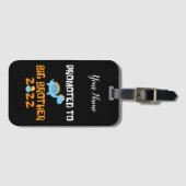 恐竜の卵孵化がビッグブラザーに昇格 ラゲッジタグ (正面横)