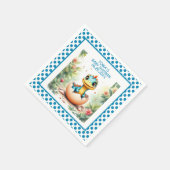 恐竜の卵 スタンダードカクテルナプキン (角)