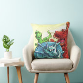 恐竜の友人 クッション (椅子)