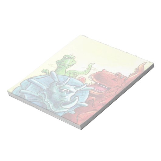 恐竜の友人 ノートパッド (回転)