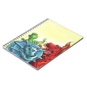 恐竜の友人 ノートブック (左側)