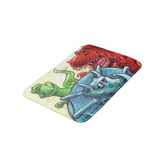 恐竜の友人 バスマット (アングル)