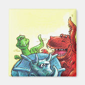 恐竜の友人 マグネット (正面)