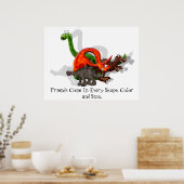 恐竜の友情ポスター ポスター (キッチン)