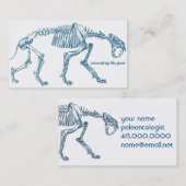 恐竜の名刺 名刺 (正面/裏面)