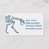 恐竜の名刺 名刺 (裏面)