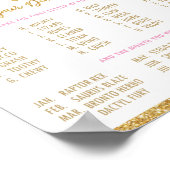 恐竜の名前の誕生日パーティーゲームとは ポスター (角)