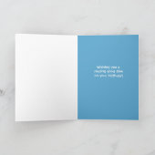 恐竜の名前をカスタムするのハッピーバースデー カード (内部)