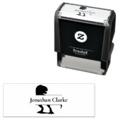 恐竜の名前セルフインクTレックススタンプ セルフインキングスタンプ (インサイチュ)