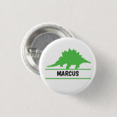 恐竜の名前 缶バッジ (正面&裏面)