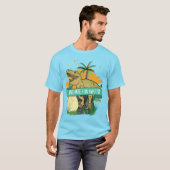 恐竜の名言 カートゥーン Tシャツ (正面フル)