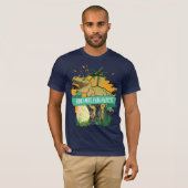 恐竜の名言 カートゥーン Tシャツ (正面フル)