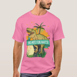 恐竜の名言 カートゥーン Tシャツ