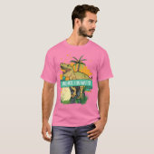 恐竜の名言 カートゥーン Tシャツ (正面フル)