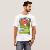 恐竜の名言 Tシャツ (正面フル)