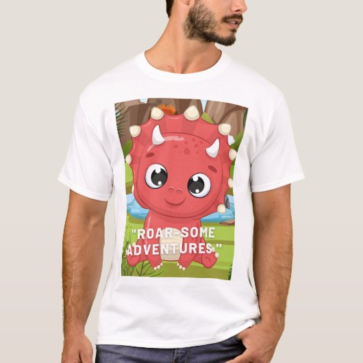 恐竜の名言 Tシャツ (正面)