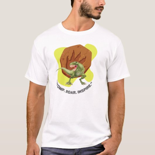 「恐竜の名言」 Tシャツ (正面)
