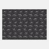 恐竜の喜びの包み紙セット – おもしろいとフェスト ラッピングペーパーシート (正面3)