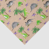 恐竜の国かわいいディノ 薄葉紙 (詳細)