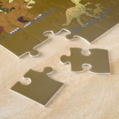 恐竜の土地! ジグソーパズル (側面)