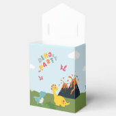 恐竜の土地/ディノの土地の誕生日パーティー フェイバーボックス (オープン)