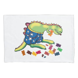 恐竜の夜食 枕カバー